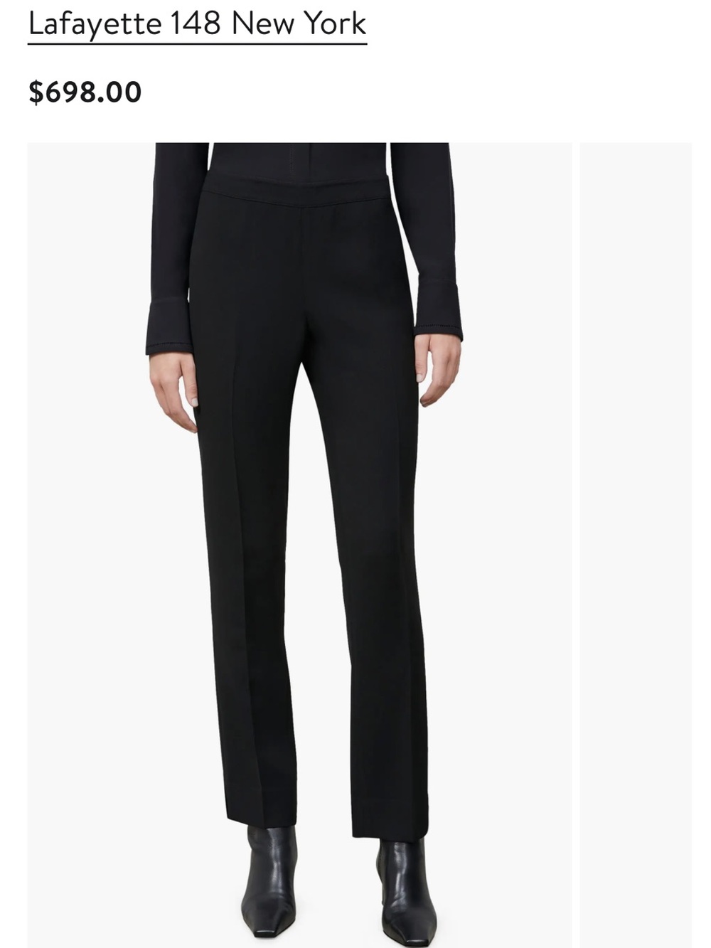 Lafayette 148 Bleecker Dress Pants